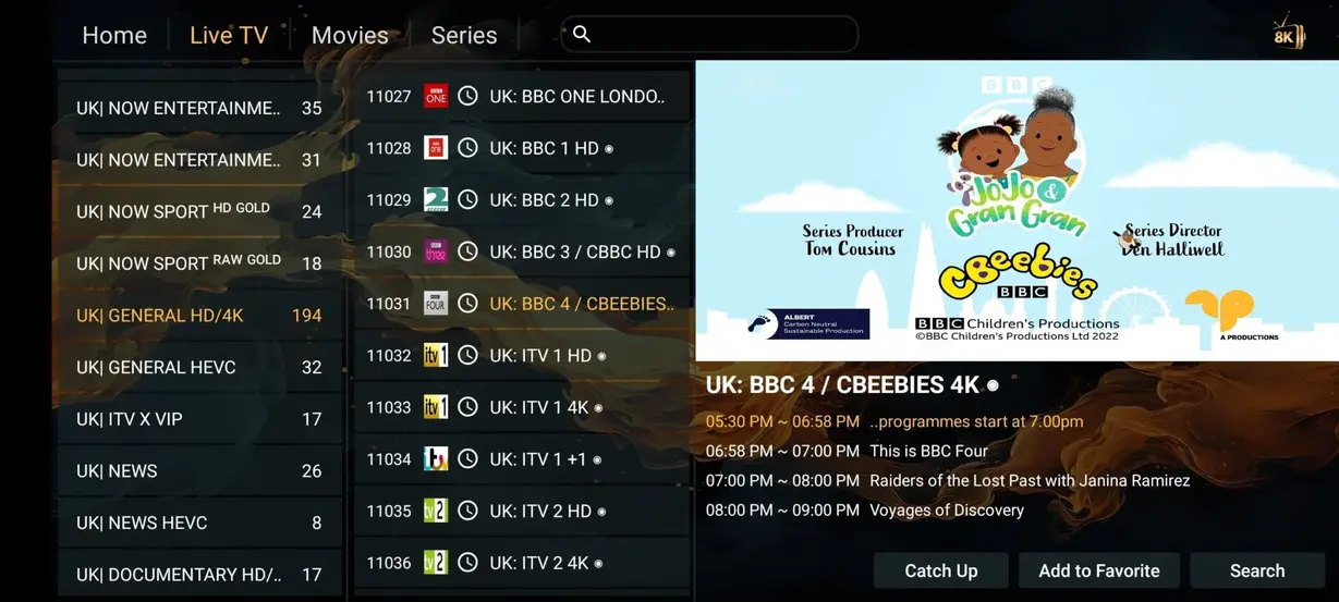 Layerseven TV IPTV app preview 7